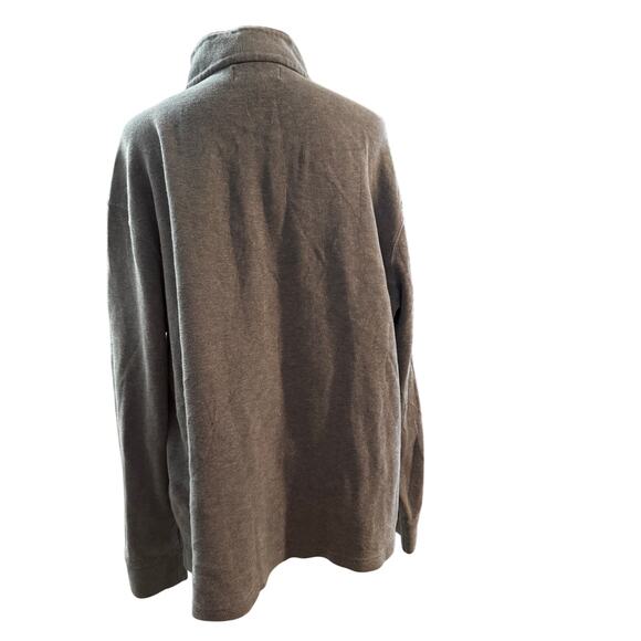 Polo Ralph Lauren Mens Size XL Gray 1/4 Zip Pullover Sweater - Picture 5 of 5
